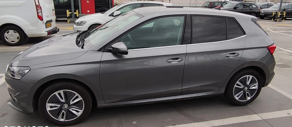 Skoda Fabia cena 77700 przebieg: 10500, rok produkcji 2023 z Poznań małe 79